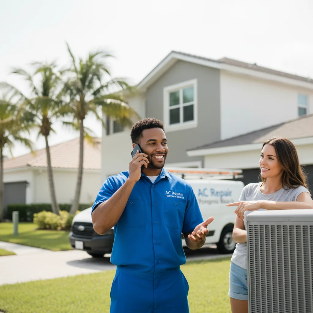 AC Repair Pompano Beach customer support in Monmouth